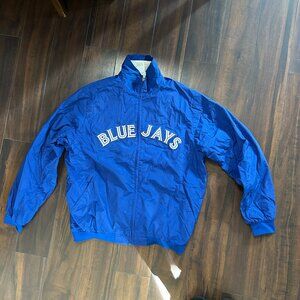 Blue Jays Insulated Bomber Jacket Men's X-Large Majestic